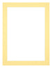 Passe Partout 18x24cm Carton Yellow Edge 3cm Straight Front | Yourdecoration.com