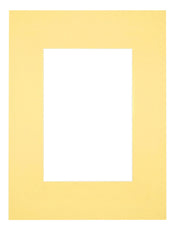 Passe Partout 18x24cm Carton Yellow Edge Straight Front | Yourdecoration.com