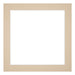 Passe Partout 20x20cm Carton Beige Edge 4cm Straight Front | Yourdecoration.com