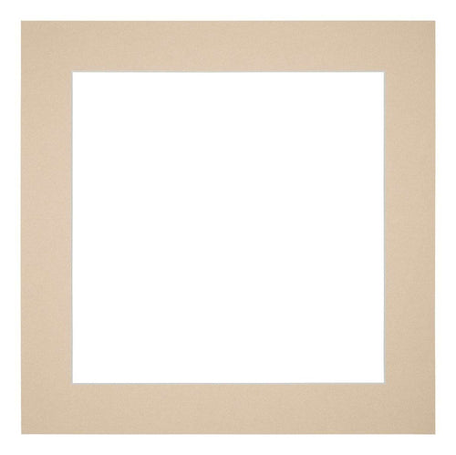 Passe Partout 20x20cm Carton Beige Edge 5cm Straight Front | Yourdecoration.com