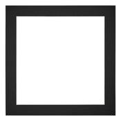 Passe Partout 20x20cm Carton Black Edge 4cm Straight Front | Yourdecoration.com