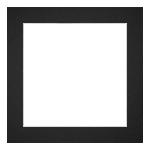 Passe Partout 20x20cm Carton Black Edge 5cm Straight Front | Yourdecoration.com