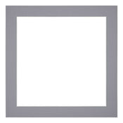 Passe Partout 20x20cm Carton Gray Edge 4cm Straight Front | Yourdecoration.com