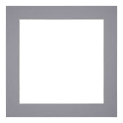 Passe Partout 20x20cm Carton Gray Edge 5cm Straight Front | Yourdecoration.com