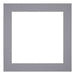 Passe Partout 20x20cm Carton Gray Edge 5cm Straight Front | Yourdecoration.com