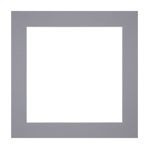 Passe Partout 20x20cm Carton Gray Edge Straight Front | Yourdecoration.com