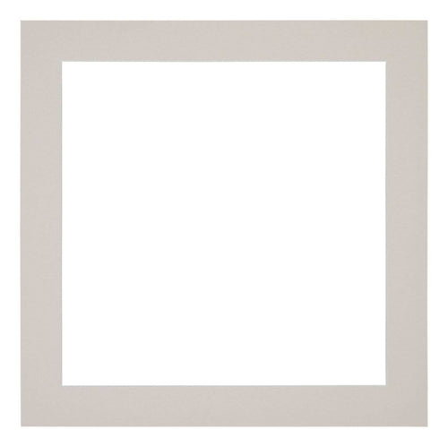 Passe Partout 20x20cm Carton Gray Gray Edge 4cm Straight Front | Yourdecoration.com