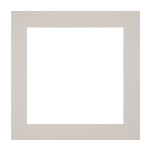 Passe Partout 20x20cm Carton Gray Gray Edge Straight Front | Yourdecoration.com