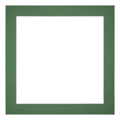 Passe Partout 20x20cm Carton Green Forest Edge 4cm Straight Front | Yourdecoration.com