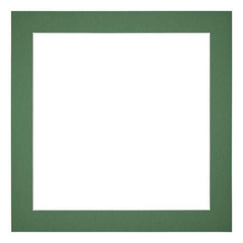 Passe Partout 20x20cm Carton Green Forest Edge 4cm Straight Front | Yourdecoration.com