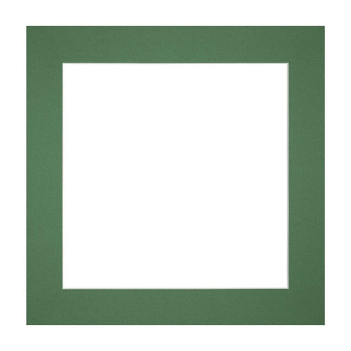 Passe Partout 20x20cm Carton Green Forest Edge Straight Front | Yourdecoration.com