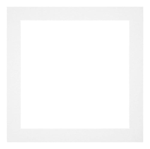 Passe Partout 20x20cm Carton White Edge 4cm Straight Front | Yourdecoration.com