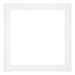 Passe Partout 20x20cm Carton White Edge 4cm Straight Front | Yourdecoration.com