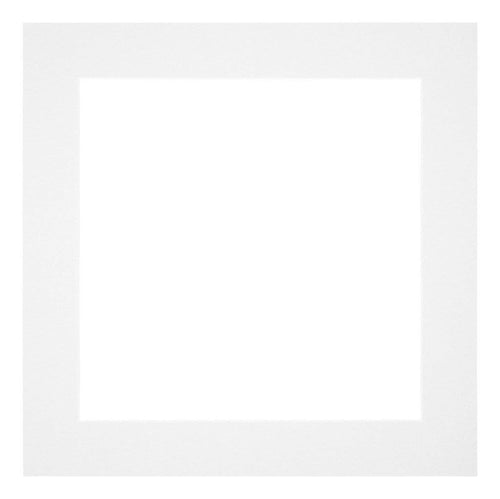 Passe Partout 20x20cm Carton White Edge 5cm Straight Front | Yourdecoration.com