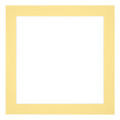 Passe Partout 20x20cm Carton Yellow Edge 4cm Straight Front | Yourdecoration.com