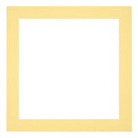 Passe Partout 20x20cm Carton Yellow Edge 4cm Straight Front | Yourdecoration.com