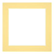 Passe Partout 20x20cm Carton Yellow Edge 5cm Straight Front | Yourdecoration.com