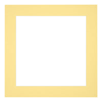 Passe Partout 20x20cm Carton Yellow Edge 5cm Straight Front | Yourdecoration.com