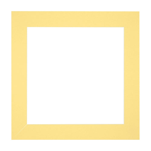 Passe Partout 20x20cm Carton Yellow Edge Straight Front | Yourdecoration.com