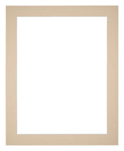 Passe Partout 20x25cm Carton Beige Edge 4cm Straight Front | Yourdecoration.com