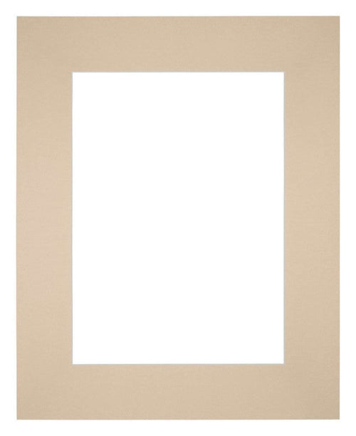 Passe Partout 20x25cm Carton Beige Edge Straight Front | Yourdecoration.com