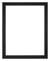 Passe Partout 20x25cm Carton Black Edge 3cm Straight Front | Yourdecoration.com