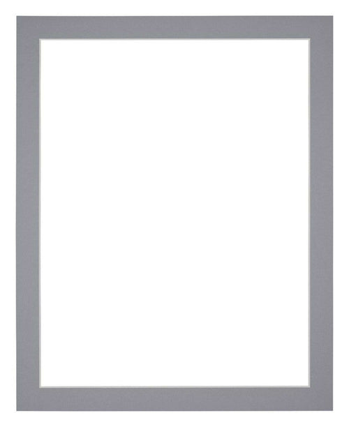 Passe Partout 20x25cm Carton Gray Edge 3cm Straight Front | Yourdecoration.com