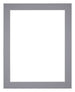 Passe Partout 20x25cm Carton Gray Edge 4cm Straight Front | Yourdecoration.com