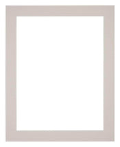 Passe Partout 20x25cm Carton Gray Gray Edge 4cm Straight Front | Yourdecoration.com