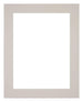 Passe Partout 20x25cm Carton Gray Gray Edge 5cm Straight Front | Yourdecoration.com