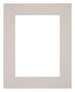 Passe Partout 20x25cm Carton Gray Gray Edge Straight Front | Yourdecoration.com