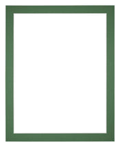 Passe Partout 20x25cm Carton Green Forest Edge 3cm Straight Front | Yourdecoration.com