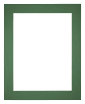 Passe Partout 20x25cm Carton Green Forest Edge 5cm Straight Front | Yourdecoration.com