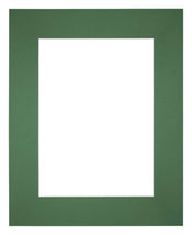 Passe Partout 20x25cm Carton Green Forest Edge Straight Front | Yourdecoration.com