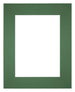 Passe Partout 20x25cm Carton Green Forest Edge Straight Front | Yourdecoration.com