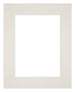 Passe Partout 20x25cm Carton Light Gray Edge Straight Front | Yourdecoration.com