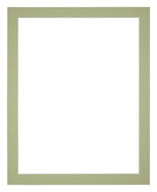 Passe Partout 20x25cm Carton Mint Green Edge 3cm Straight Front | Yourdecoration.com