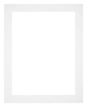 Passe Partout 20x25cm Carton White Edge 4cm Straight Front | Yourdecoration.com