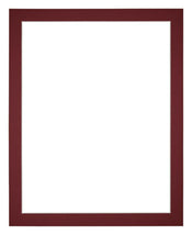 Passe Partout 20x25cm Carton Wine Red Edge 3cm Straight Front | Yourdecoration.com