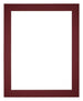 Passe Partout 20x25cm Carton Wine Red Edge 4cm Straight Front | Yourdecoration.com