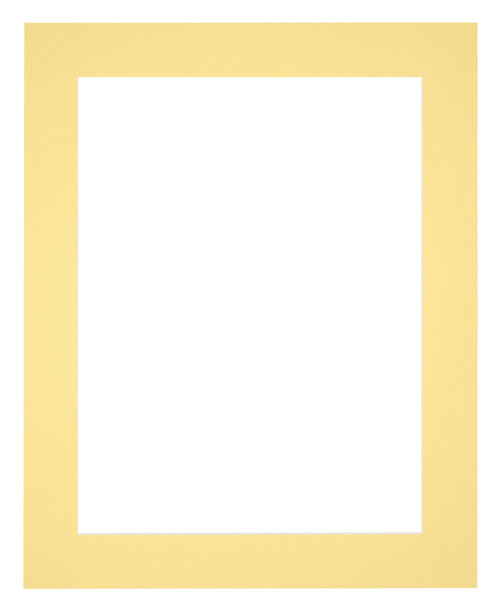 Passe Partout 20x25cm Carton Yellow Edge 5cm Straight Front | Yourdecoration.com