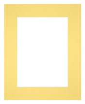 Passe Partout 20x25cm Carton Yellow Edge Straight Front | Yourdecoration.com