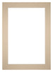 Passe Partout 20x28cm Carton Beige Edge 6cm Straight Front | Yourdecoration.com