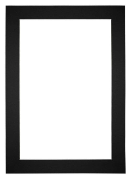 Passe Partout 20x28cm Carton Black Edge 6cm Straight Front | Yourdecoration.com