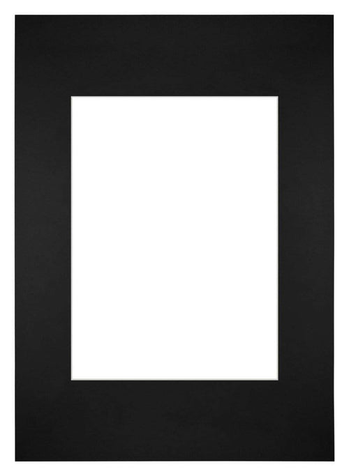 Passe Partout 20x28cm Carton Black Edge Straight Front | Yourdecoration.com