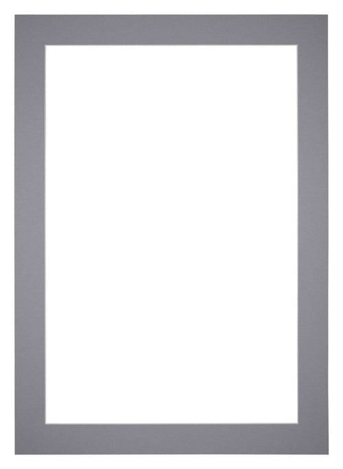 Passe Partout 20x28cm Carton Gray Edge 5cm Straight Front | Yourdecoration.com