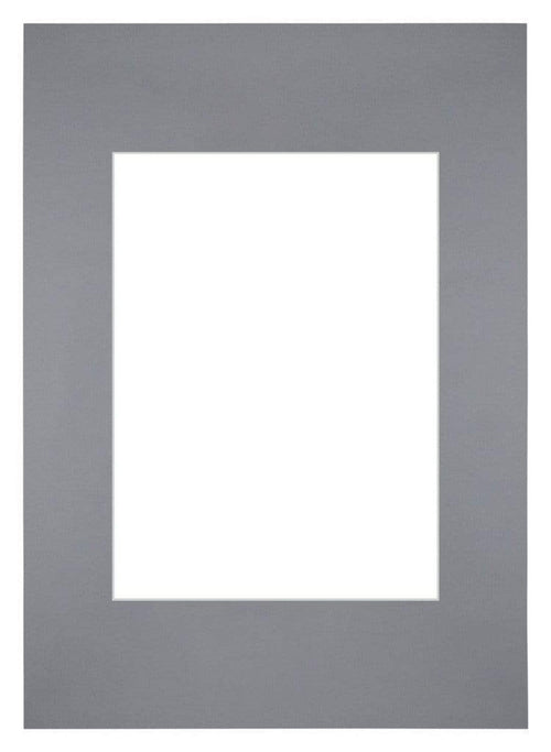 Passe Partout 20x28cm Carton Gray Edge Straight Front | Yourdecoration.com