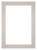 Passe Partout 20x28cm Carton Gray Gray Edge 6cm Straight Front | Yourdecoration.com