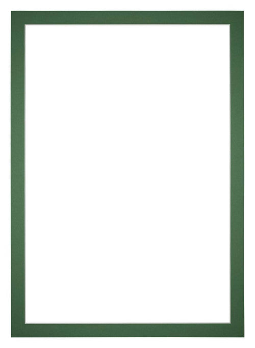 Passe Partout 20x28cm Carton Green Forest Edge 3cm Straight Front | Yourdecoration.com