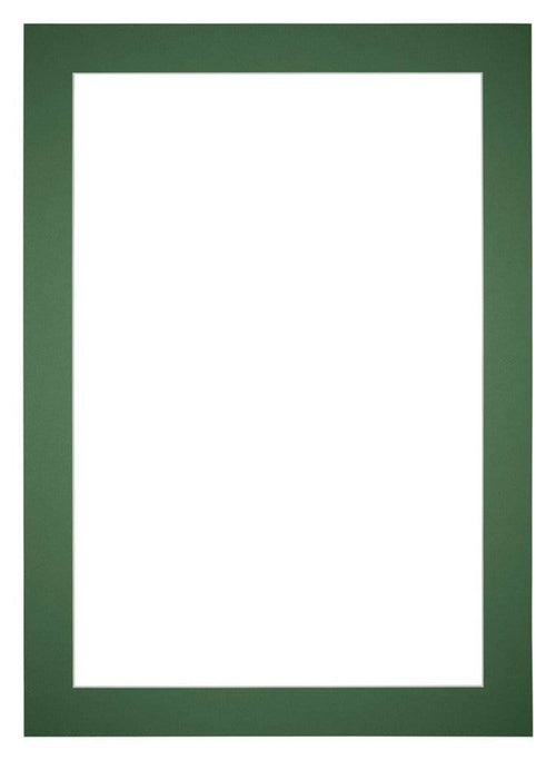 Passe Partout 20x28cm Carton Green Forest Edge 5cm Straight Front | Yourdecoration.com